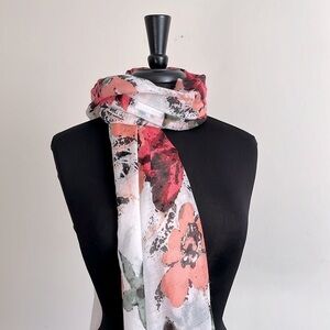 Floral Polyester Scarf
